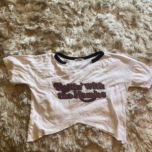 VINTAGE Rollin’ with the Homies Crop Top